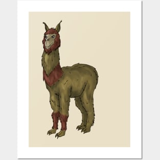 Alpaca Posters and Art